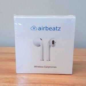New Airbeatz Wireless White Earphones
